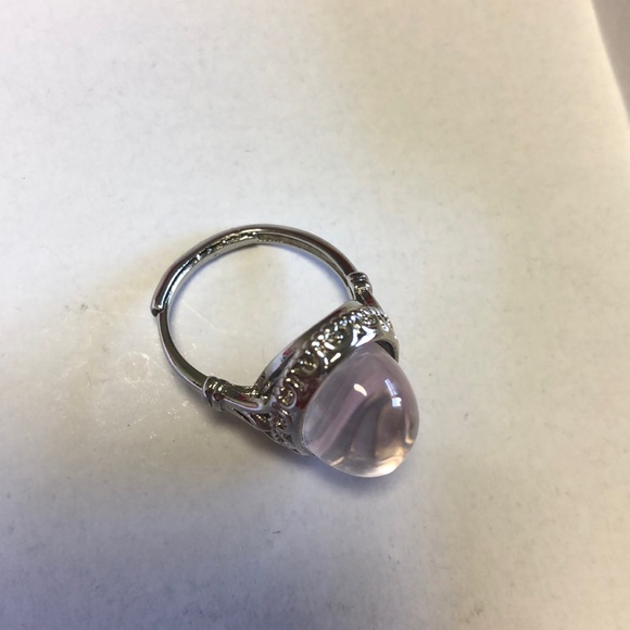Brand new big rose quartz rings - Picture 2 of 3